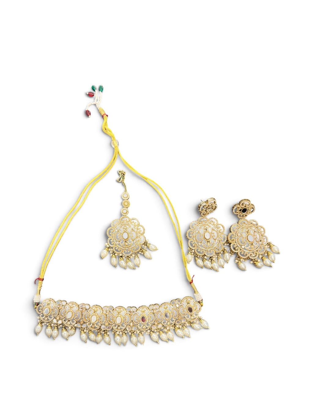 Noor – Pearl & Kundan Choker Jewellery Set